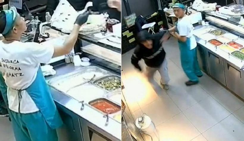 Bărbatul bănuit că a înjunghiat angajatul unui fast-food din Capitală, reținut pentru 24 de ore