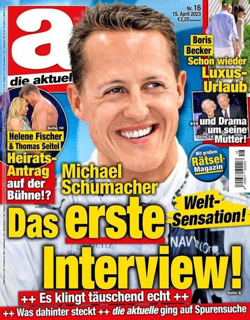 Redactorul șef al revistei care a realizat interviul mincinos cu Schumacher, generat de AI, a fost demis