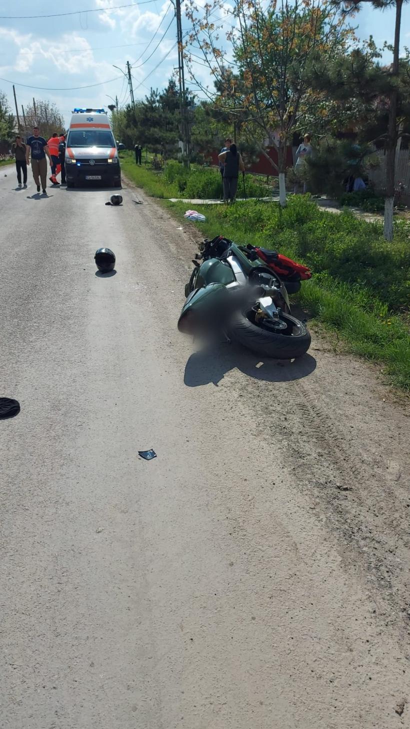 Accident teribil: Un bărbat a murit pe loc după ce a fost lovit de o motocicletă  18836023