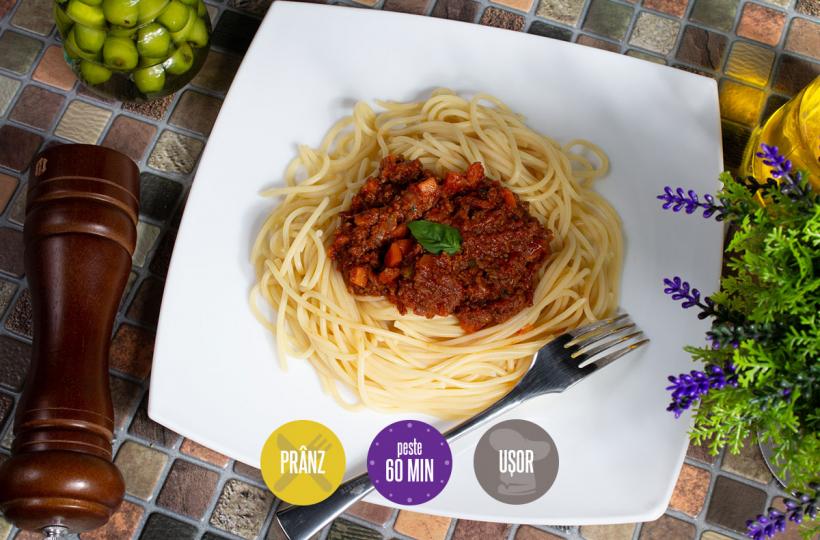 Cum vă place? Spaghete cu sos Bolognese