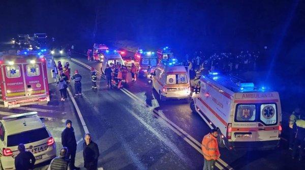 VIDEO Accident GRAV în Sibiu! Update: 33 de copii și un adult au fost transportați la spital 18836605