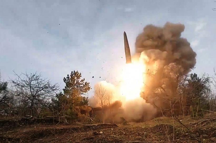 Războiul din Ucraina: cinci rachete au lovit orașul Kramatorsk