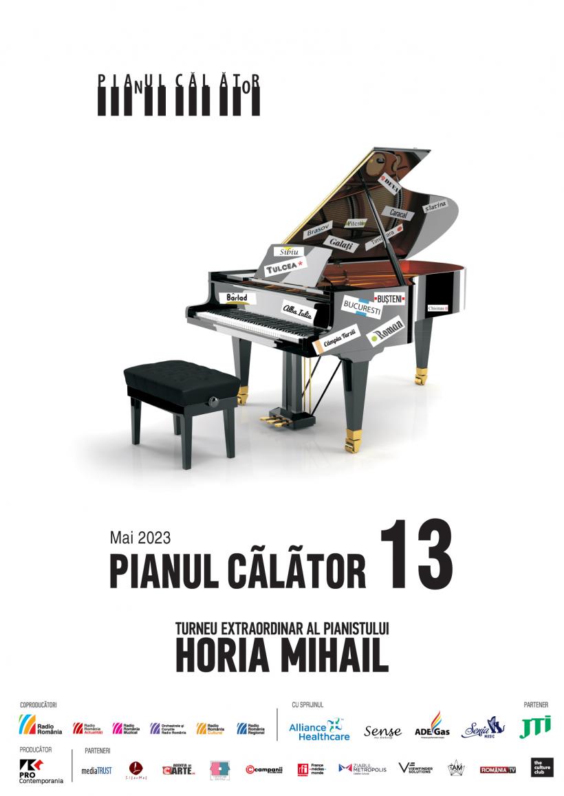 Turneul Pianul Călător 13 al pianistului Horia Mihail  începe pe 4 mai, la Londra 18837112