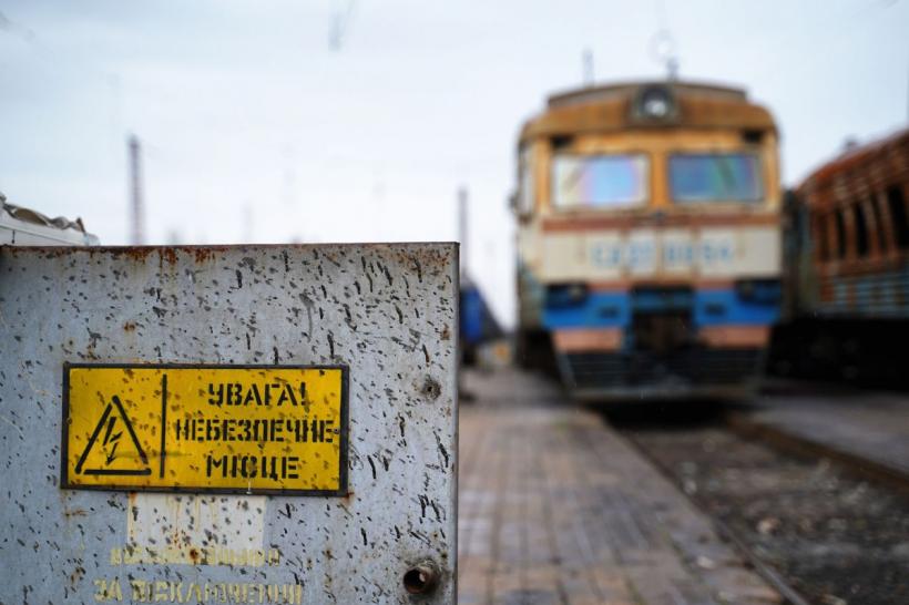 Tren de marfă, deraiat în urma unei explozii produse în vestul Rusiei,în apropierea Ucrainei