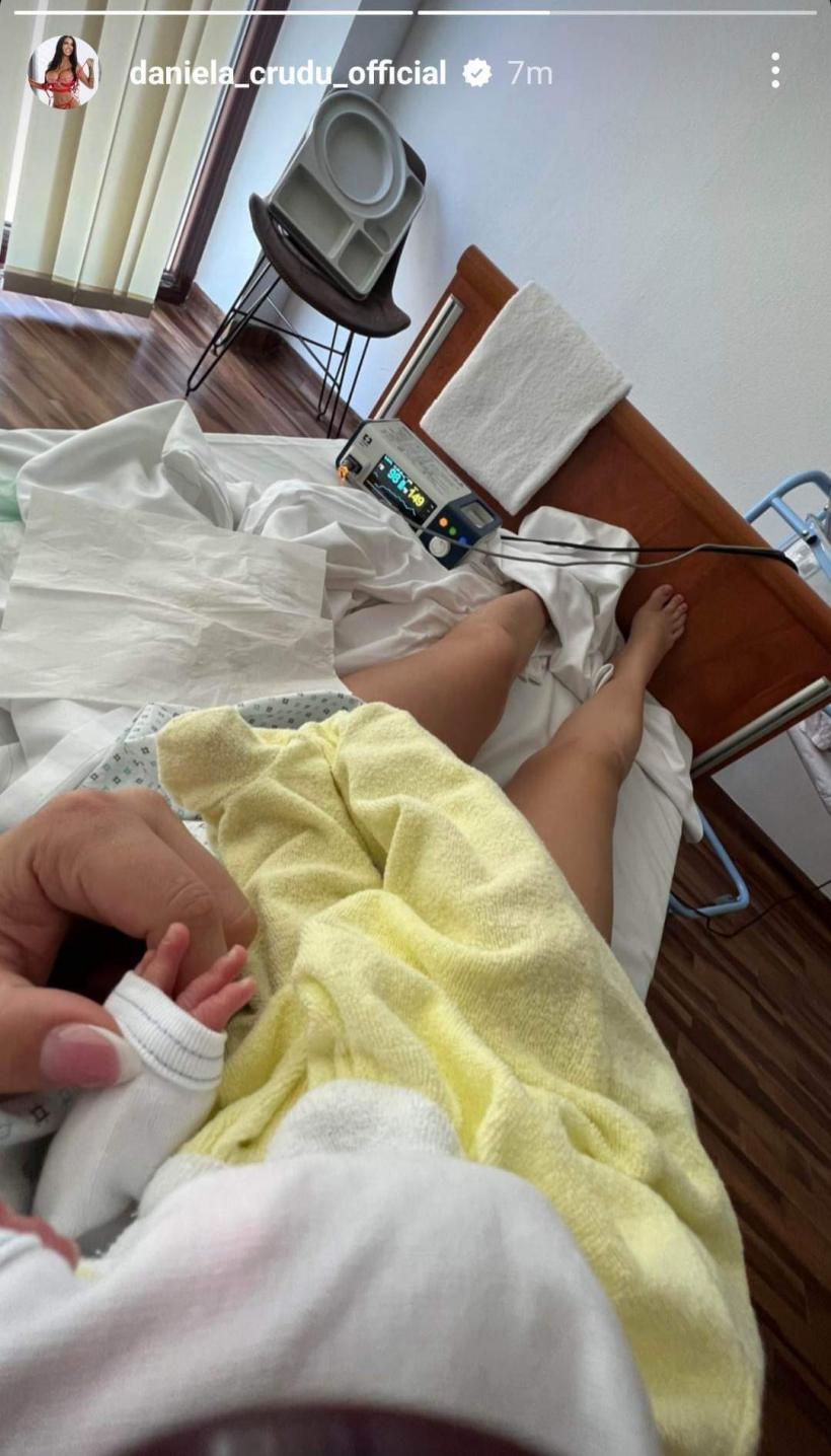 Daniela Crudu a născut. Iată primele imagini cu bebelușul 18837538