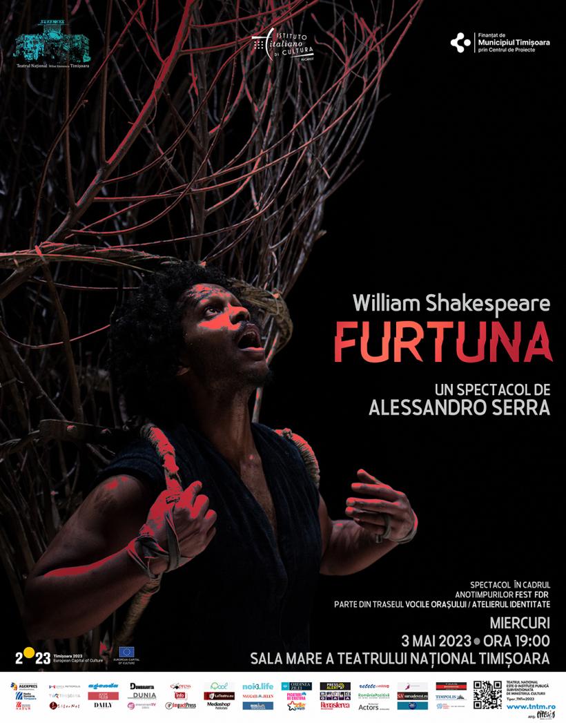 Al doilea spectacol al Anotimpurilor FEST-FDR: FURTUNA de W. Shakespeare, în lectura celebrului regizor Alessandro Serra 18837498