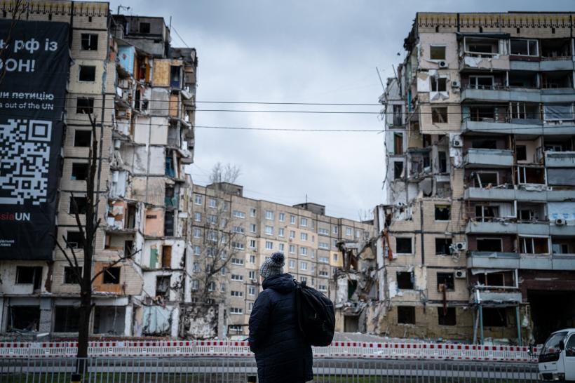Capitala Ucrainei, zguduită de explozii