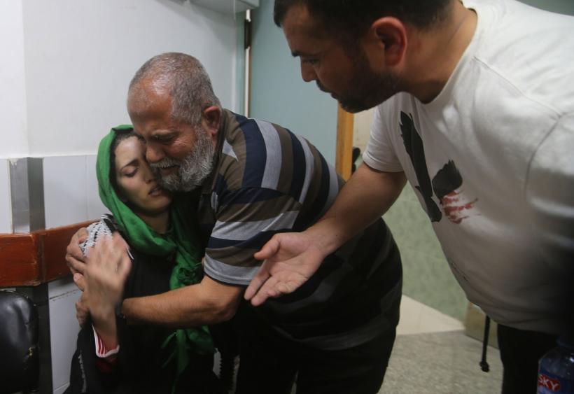 Atacuri aeriene ucigașe ale Israelului in Gaza 18838493