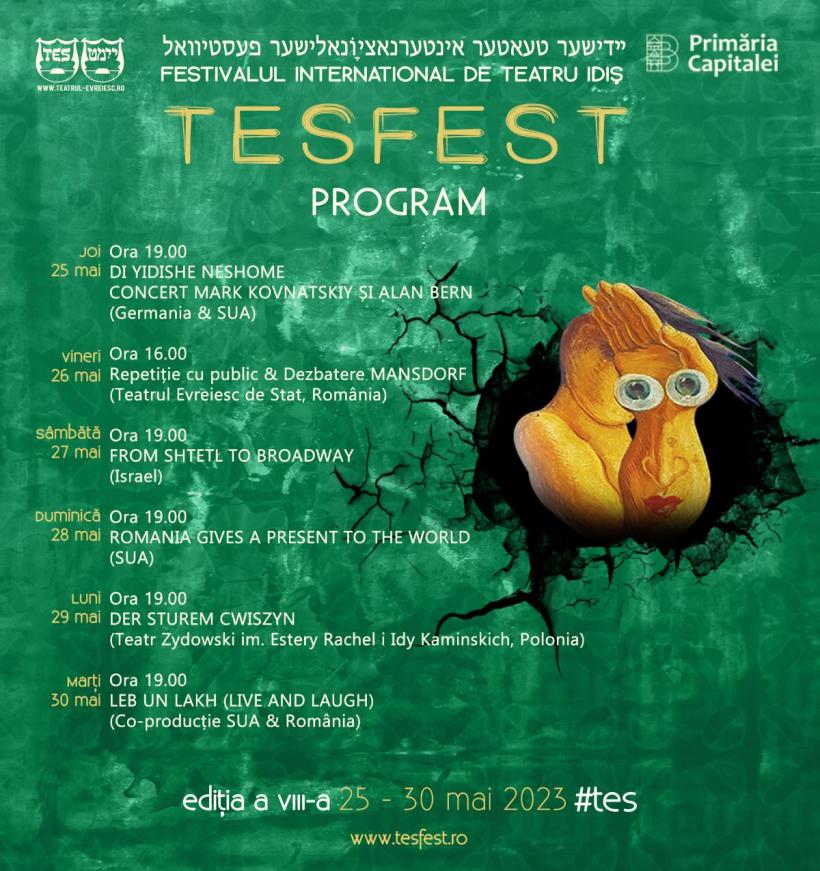 Festivalul Internațional de Teatru Idiș TES FEST, ediția a VIII-a