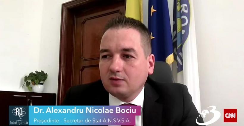 Alexandru Nicolae Bociu, ANSVSA: „România a deschis exporturile către SUA și Maroc”