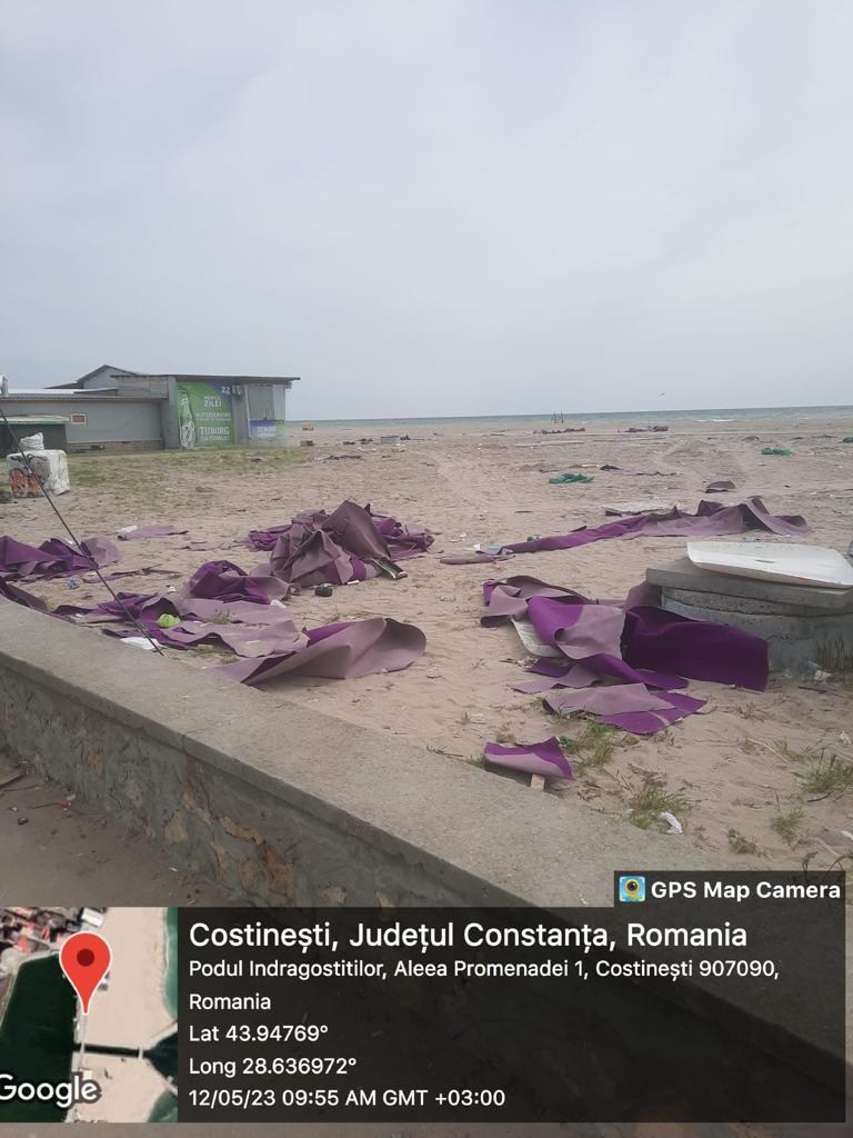 Urmările festivalului Beach Please 2023. Plaja de la Costinești plină de  gunoaie 18840067