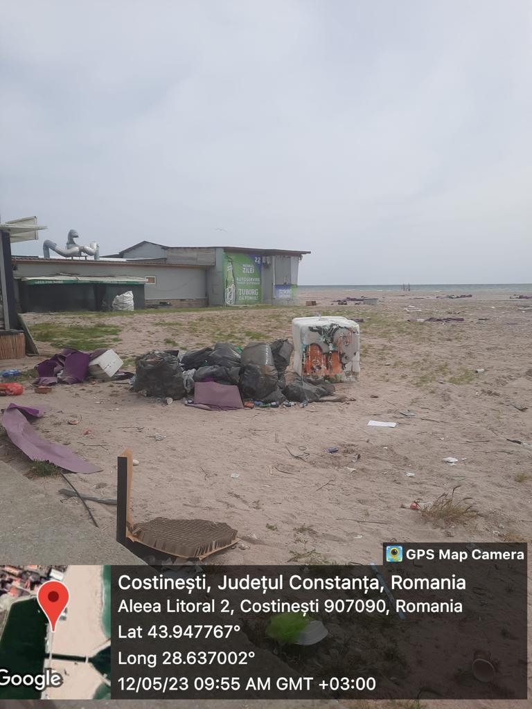 Urmările festivalului Beach Please 2023. Plaja de la Costinești plină de  gunoaie 18840068