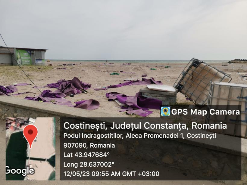 Urmările festivalului Beach Please 2023. Plaja de la Costinești plină de  gunoaie 18840071