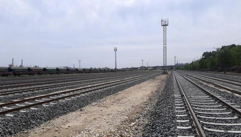 Linii noi de cale ferată din Portul Constanța reparate și recepționate 18840333