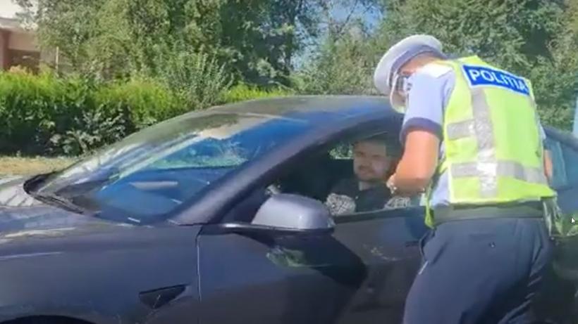 Polițist din Satu Mare, prins beat și drogat la volan