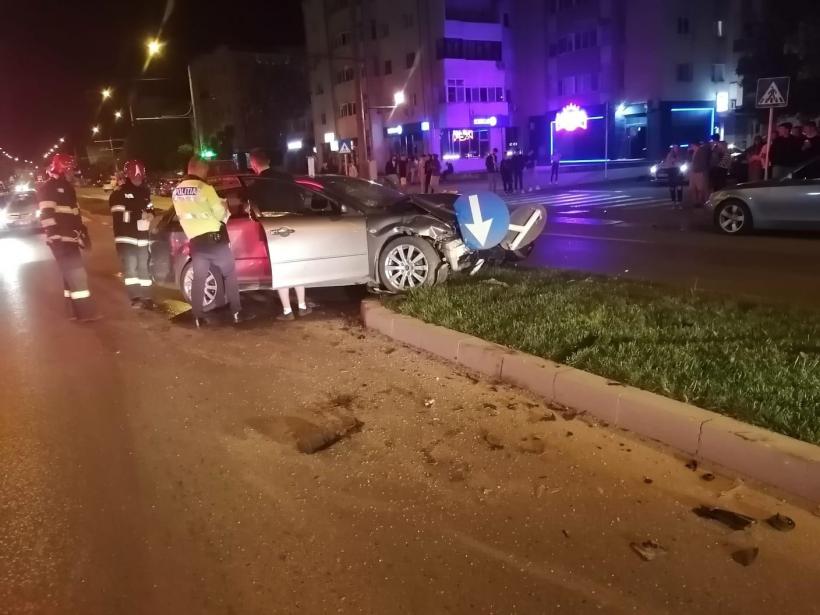 Accident azi noapte în Vaslui. Patru tineri au ajuns la spital 18840419