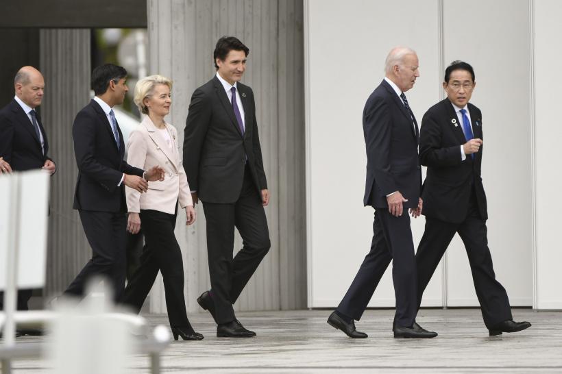  G7 pune China la zid. Avertismente pentru Beijing și pace în Ucraina