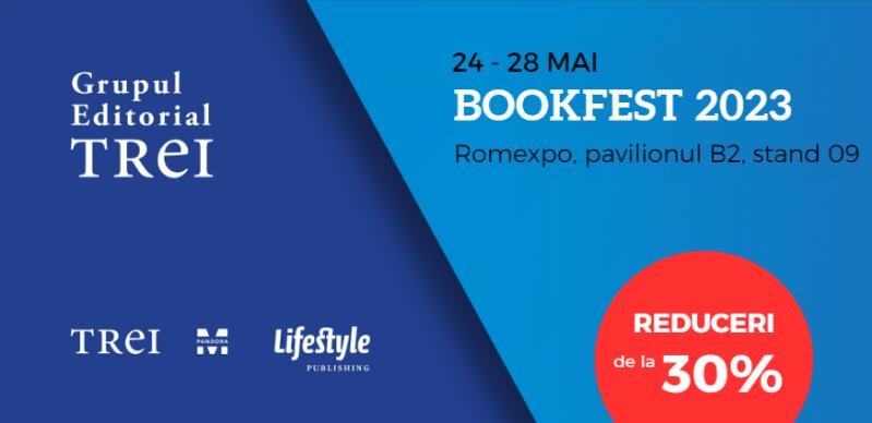 Grupul Editorial TREI vă așteaptă la Salonul Internațional de Carte BOOKFEST 2023 18840284