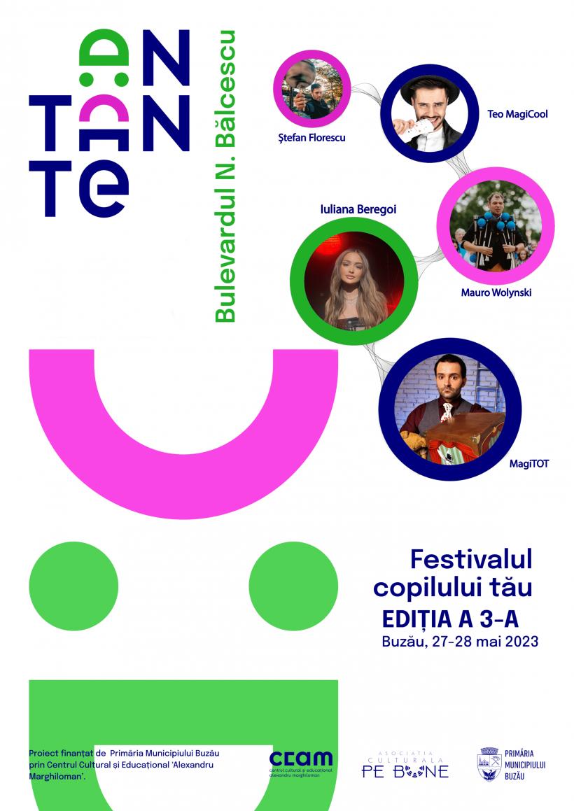 Antante - Festivalul copilului tău revine la Buzău pe 27 și 28 mai, cu cea de-a treia ediție