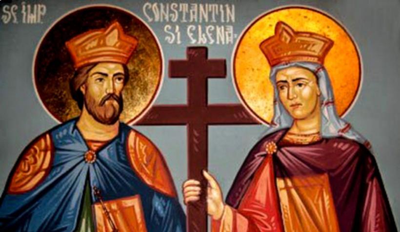 Sfinții Constantin și Elena, 21 mai 2023. Rugăciune. Tradiții și obiceiuri