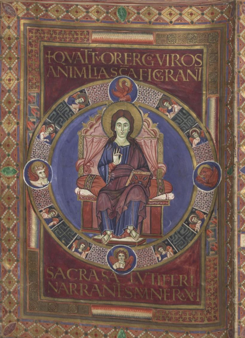 Codex Aureus, povestea evangheliarului scris și pictat cu aur