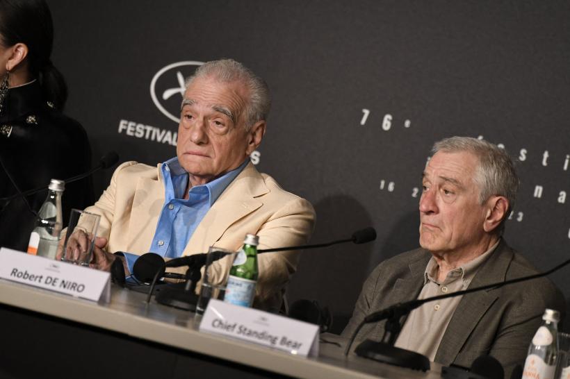 Martin Scorsese și Robert De Niro s-au reunit la Cannes pentru pelicula "Killers of The Flower Moon" 18840791