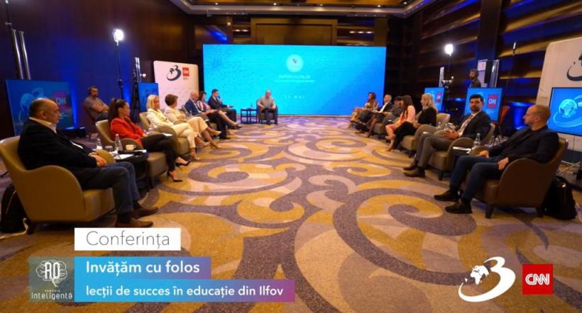 Conferința Națională România Inteligentă „Învățăm cu folos, lecții de succes în educație din Ilfov” 