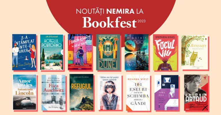 Nemira la Bookfest 2023 – vă invităm la momente speciale #decitit 18841044