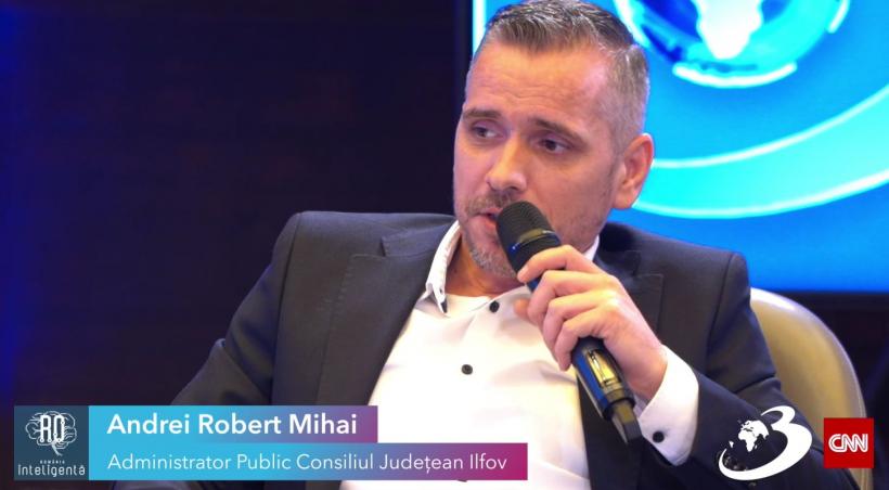 Andrei Robert Mihai, administrator public CJ Ilfov: &quot;Avem finanțări europene pentru construirea de școli verzi și achiziția de microbuze școlare&quot;