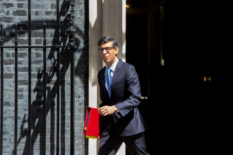 Incident de securitate în Downing Street, la biroul premierului Marii Britanii, Rishi Sunak 18841447