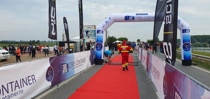 Trafic restricționat pe DN 3 pentru concursul de înot, ciclism și alergare Danubeman 18841682