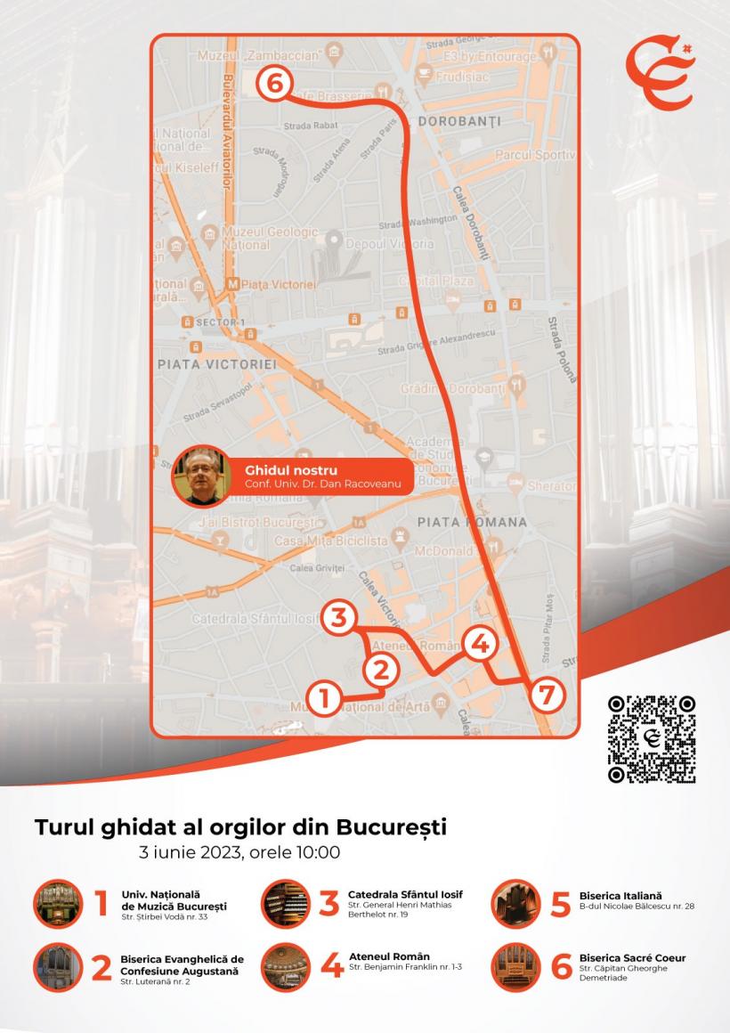 Festivalul Internațional de orgă Cantus Ecclesiae – Ediția a III-a, începe pe 3 iunie la Bucureşti 18841479