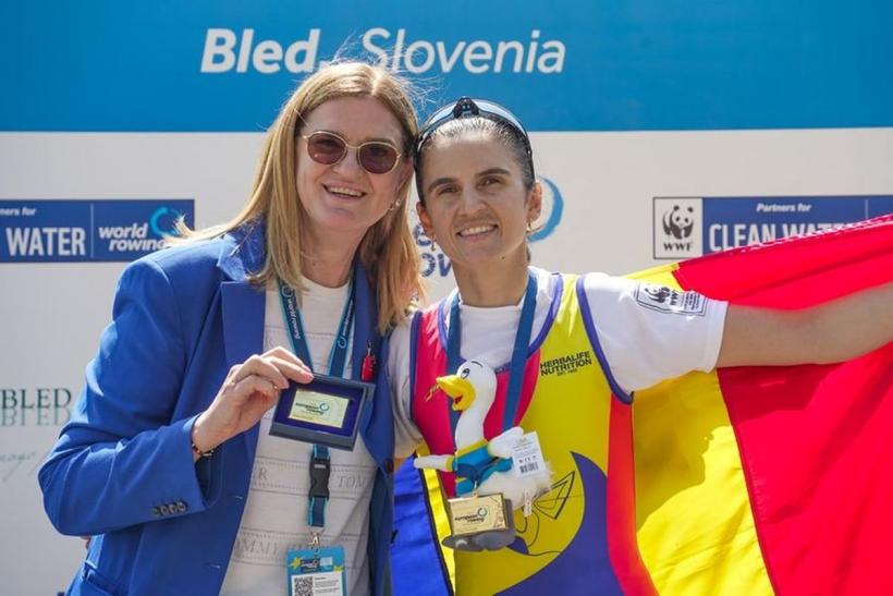 Canotaj: România a cucerit aurul la 8+1 feminin la Campionatele Europene de la Bled