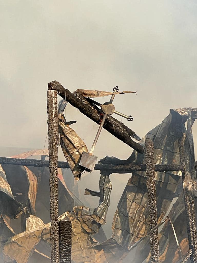 Incendiu uriaș la Mănăstirea Podu Coşnei: a ars paraclisul şi parţial corpul de chilii 18841791