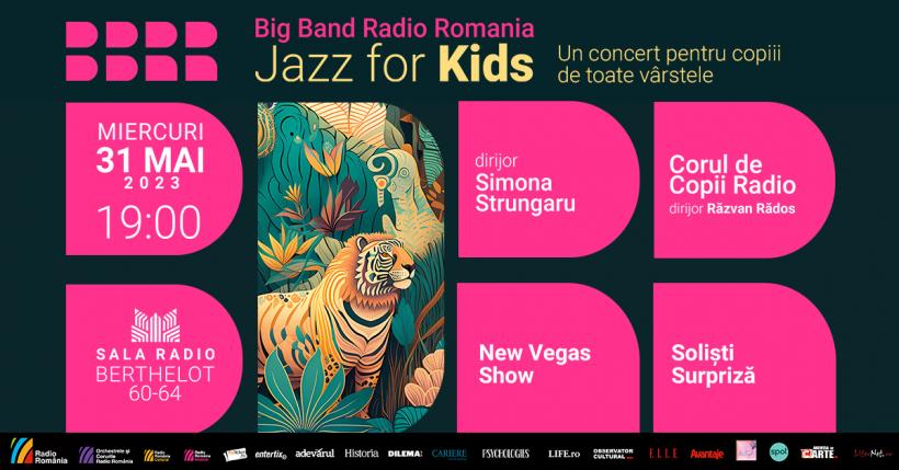 JAZZ FOR KIDS:  concert de Ziua Internațională a Copilului