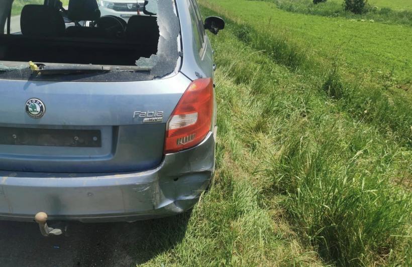 Urmărire ca-n filme în Mureș. Un șofer fără permis a lovit cu mașina un polițist și apoi a fugit 18842087