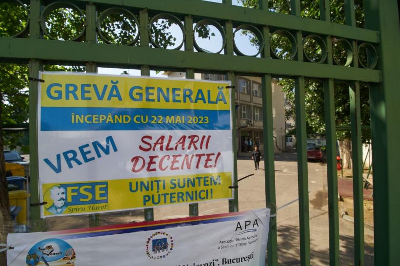 Greva din Educație, în faza plasării profesorului debutant la mijlocul grilei de salarizare 18842042