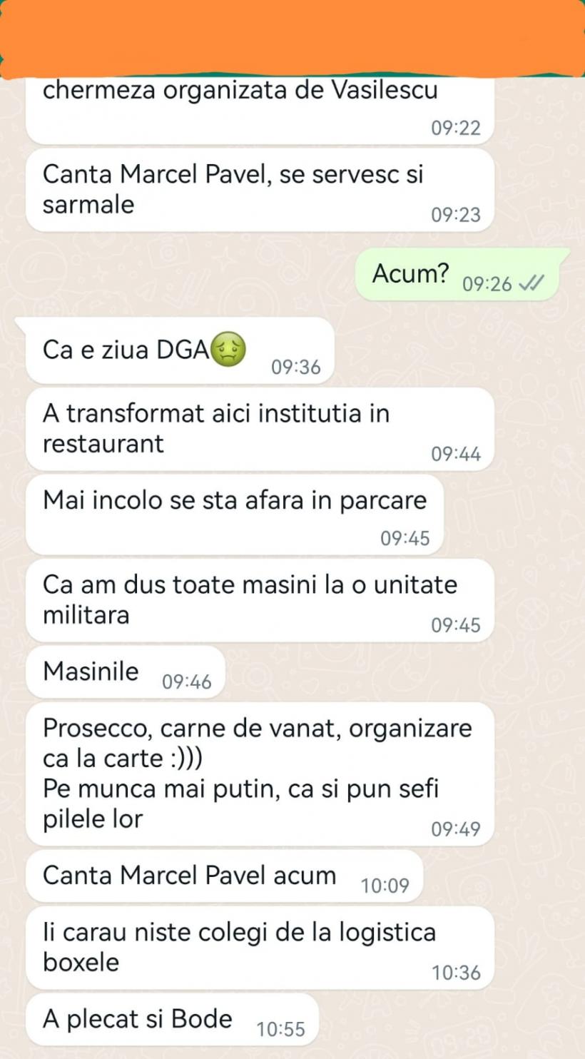Sindicatul Europol acuză DGA: Situație halucinantă în MAI! Cât costă o chermeză plătită din banii angajaților? 18842454