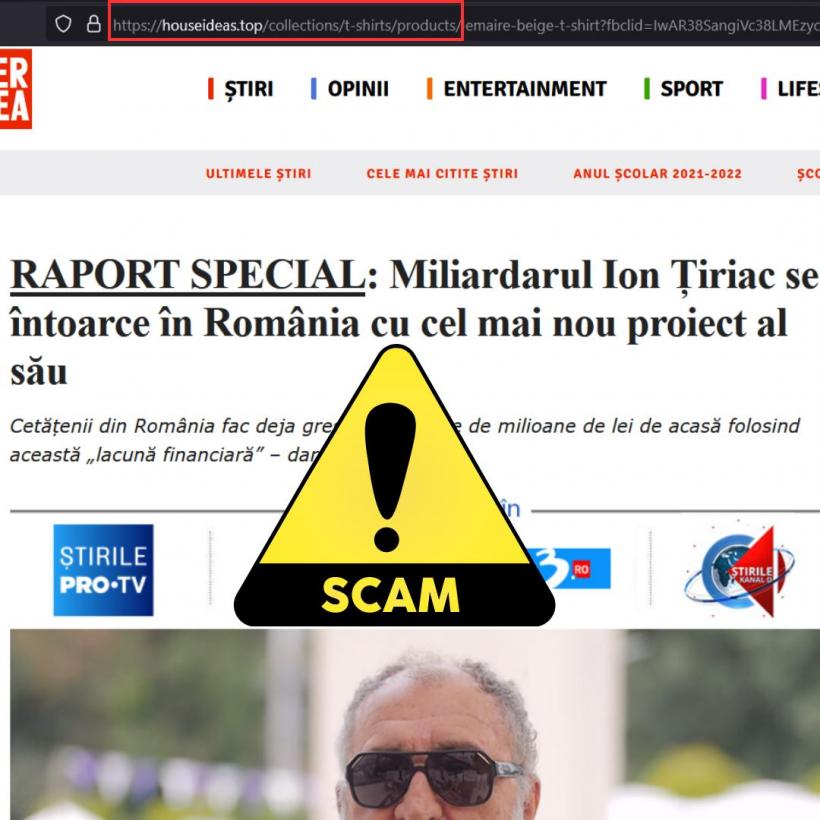 Phishing pe Facebook. Atacatorii colectează date personale prin pagini false sponsorizate 18842473