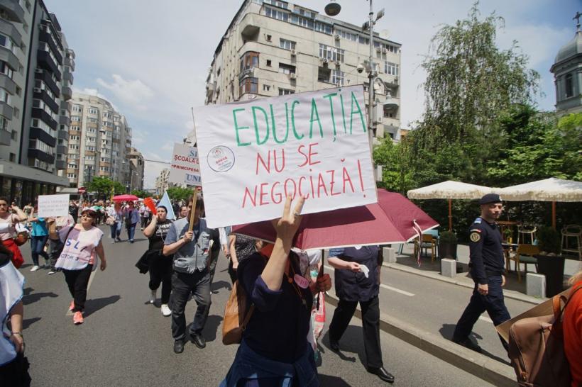 Sindicaliștii din educație resping ultima ofertă a Guvernului. Greva continuă