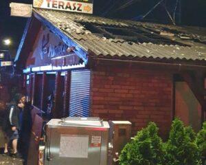 Incendiu la o pizzerie din Harghita