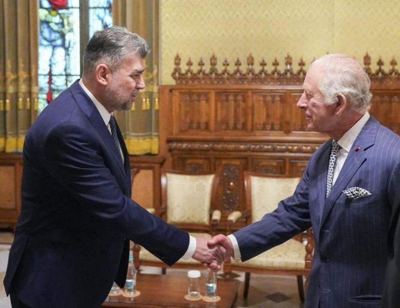 Ciolacu, întâlnire cu regele Regele Charles al III-lea: O prietenie care ne onorează și ne inspiră 18842797