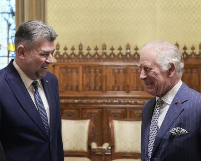 Ciolacu, întâlnire cu regele Regele Charles al III-lea: O prietenie care ne onorează și ne inspiră 18842798