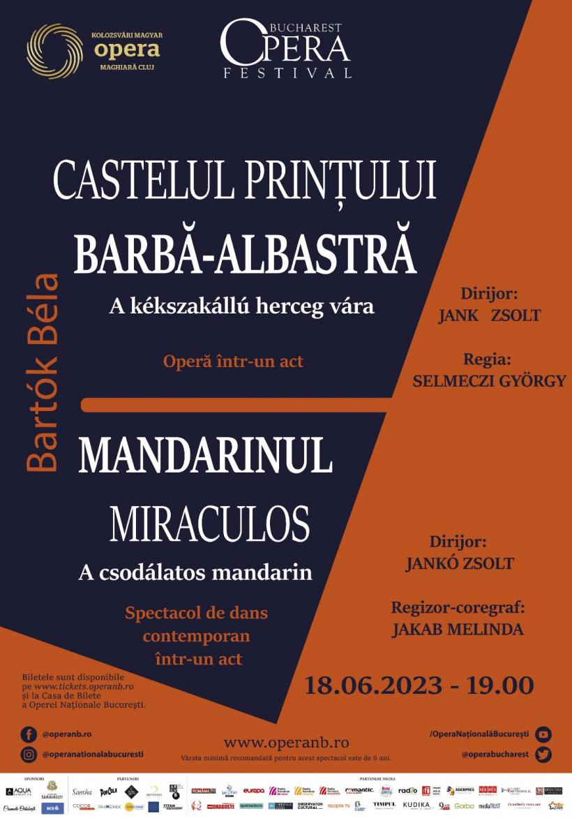 „Castelul Prințului Barbă-Albastră”, „Mandarinul miraculos”, „Pelléas şi Mélisande”- rarităţi repertoriale la Bucharest Opera Festival 2023 18842316