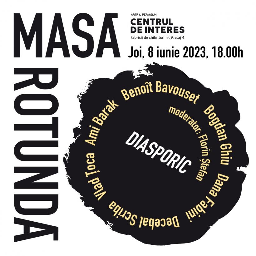 „Diasporic”, expoziție și masă rotundă la Centrul de Interes, cu focus pe nouă artiști de renume internațional