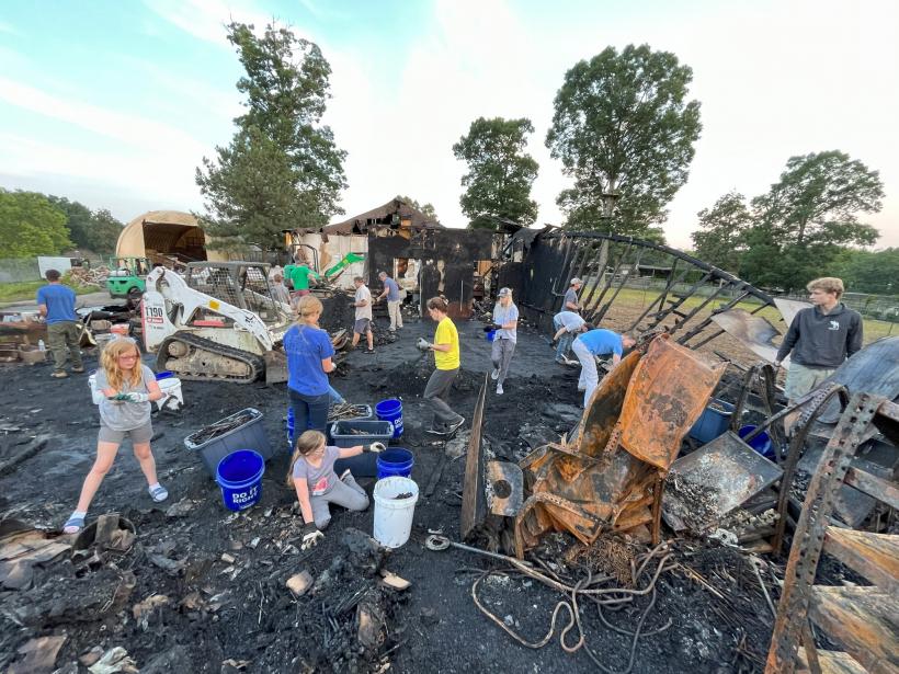 Incendiu la grădina zoologică din Virginia 18843516