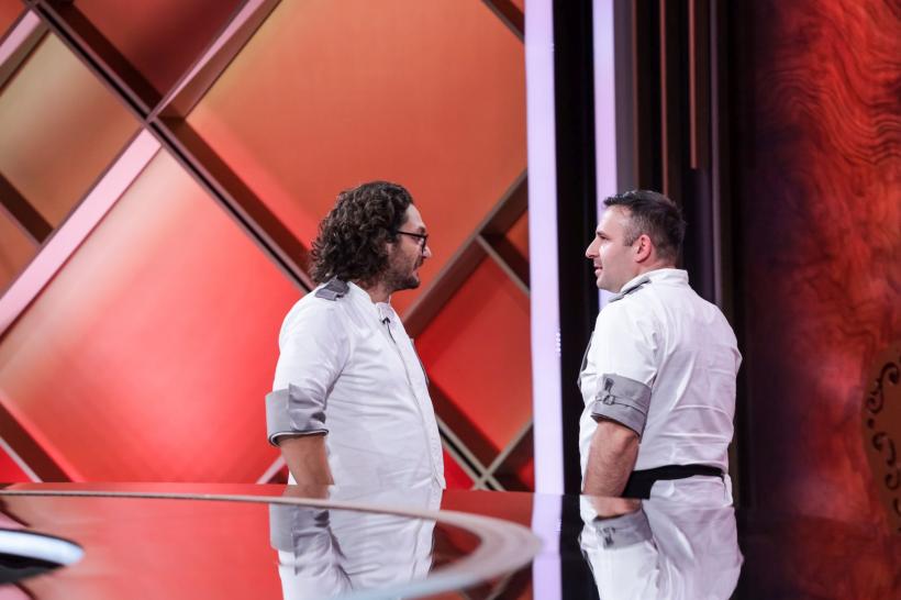 Emisiunea Chefi la cuțite, urmărită aseară de peste 2 milioane de telespectatori. Stelian Nistor și Adriana Stănescu au părăsit competiția 18843778