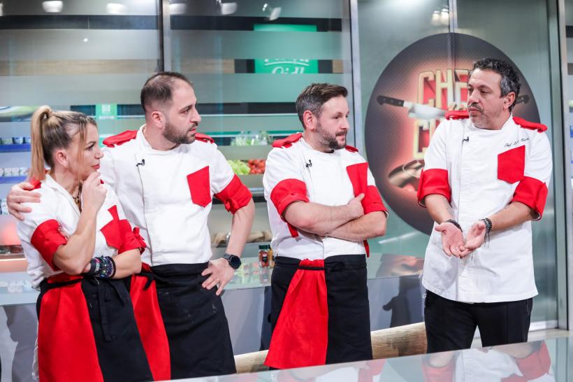 Emisiunea Chefi la cuțite, urmărită aseară de peste 2 milioane de telespectatori. Stelian Nistor și Adriana Stănescu au părăsit competiția 18843779