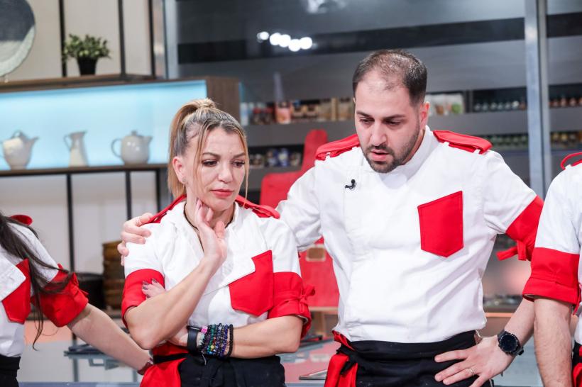 Emisiunea Chefi la cuțite, urmărită aseară de peste 2 milioane de telespectatori. Stelian Nistor și Adriana Stănescu au părăsit competiția 18843782