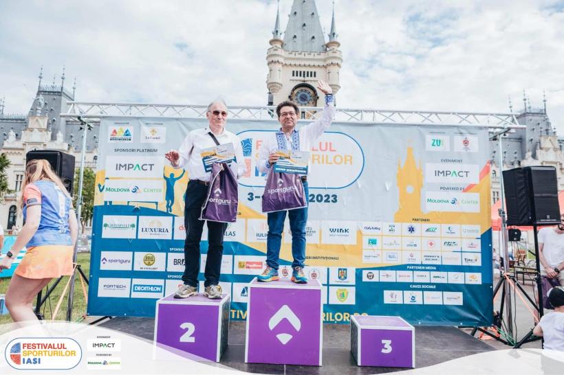 Costel Untea, angajatul SRCF Infrastructură Constanța, locul I la semimaratonul „Festivalul Sporturilor“, categoria 60+ 18843925